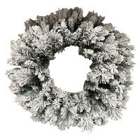 Snowy Oxford Wreath 60cm
