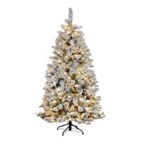 Snowy Wesley Pre-Lit Slimline Tree