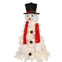 Snowman Tree Pre-Lit 4ft 122cm