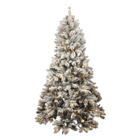 Thredbo Flocked Pre-Lit Christmas Tree