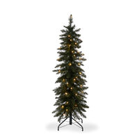 Scandinavian Fir Green Pre-Lit Christmas Tree