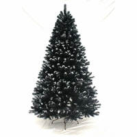 Black Glitter Christmas Tree