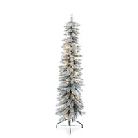 Scandinavian Fir Snow Pre-Lit Christmas Tree