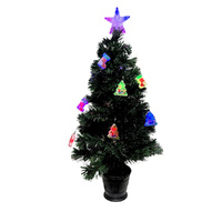 Fibre Optic Multicolour Tree 90cm