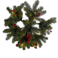 Chippewa LED Star with Berries 50cm