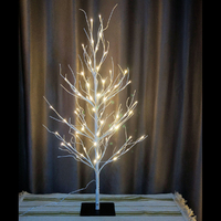 White Birch Twig Tree Light LED 1m