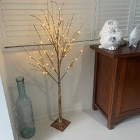 Natural Birch LED Tree 1.5m