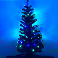 Christmas Tree LED Fibre Optic Lights 1.5m