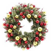 Dakota Pine LED Wreath 76cm