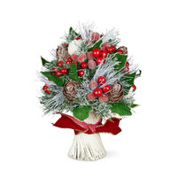 Holly Bouquet 33cm