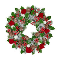 Holly Wreath 56cm
