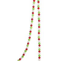 Garland Frosted Round Candy 183cm