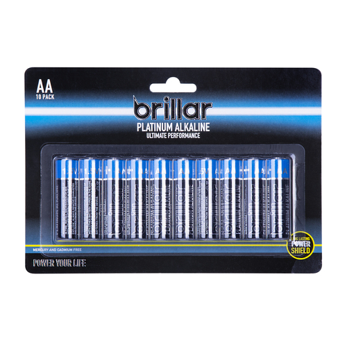 AA Platinum Alkaline Batteries 10pk
