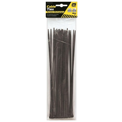 Cable Ties 25pk 30cm