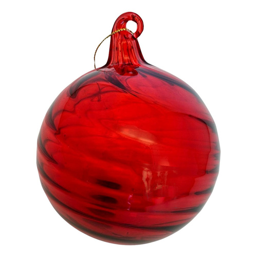 Red Shiny Ball Hanging 10cm