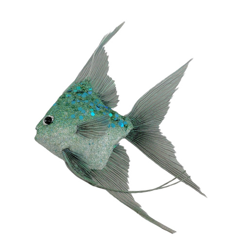 Teal Fish 19cm