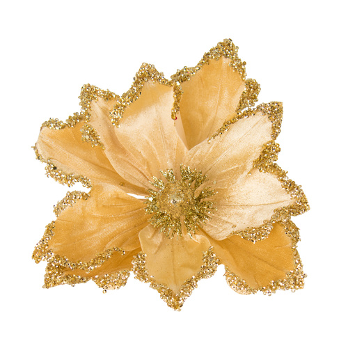 Amber Magnolia w. Gold Edge 25cm