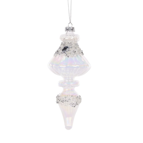 Cut Jewel Finial Hanging 19cm