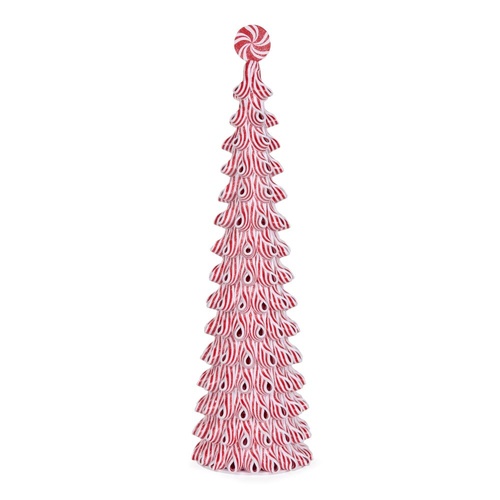 Frosted Peppermint Strap Tree 61cm