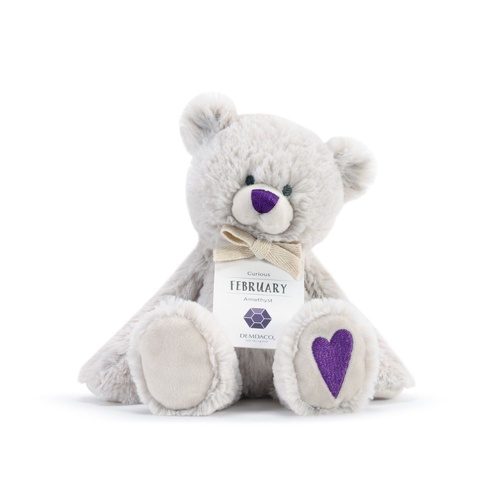 Birthstone Bear February 22cm