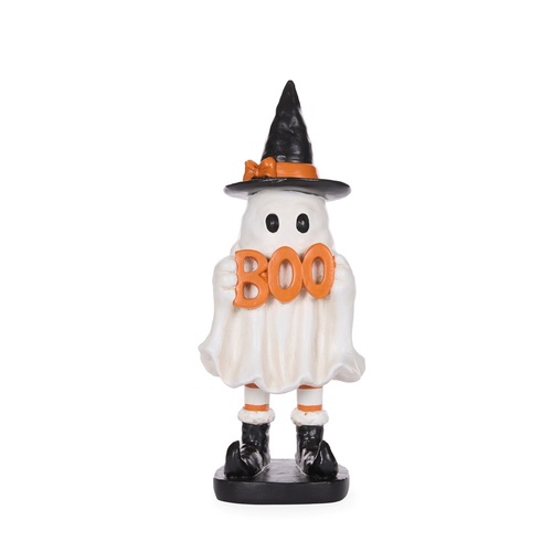 Boo Ghost w. Witches Hat 30cm