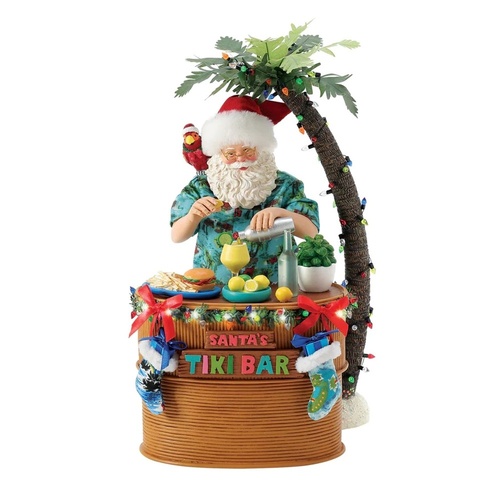 Santa's Tiki Bar 33cm
