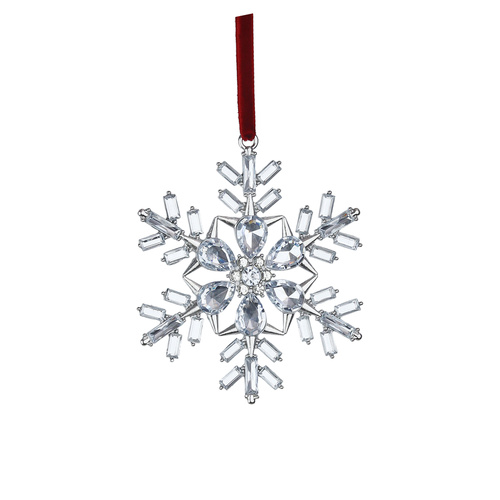 Crystal Snowflake Tree Ornament 10cm
