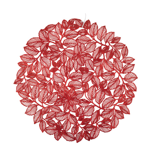 Red Placemat 38cm