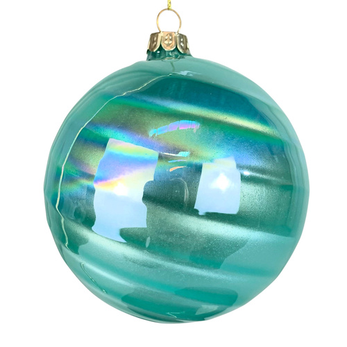 Tiffany Glass Bauble 10cm