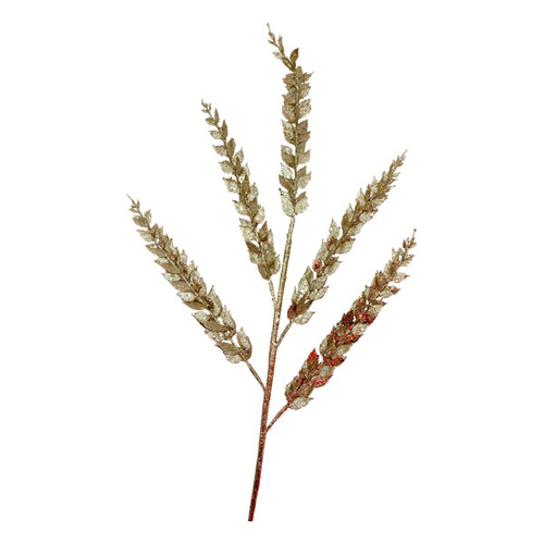 Champagne Long Leaf Spray 86cm