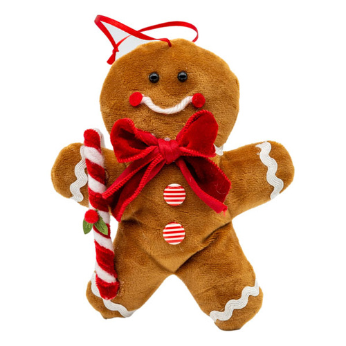 Candycane Gingerbread Man Hanging 17cm