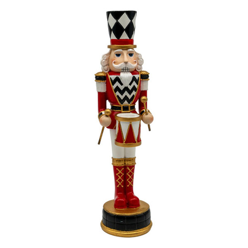 Red & Black Nutcracker 33cm