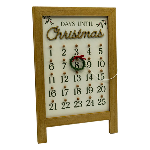Christmas Table Countdown 39cm