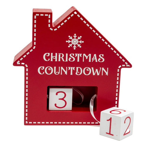 Red House Countdown 15cm