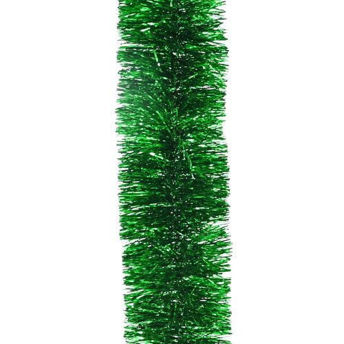 Chunky Tinsel Fine Cut Green 3m