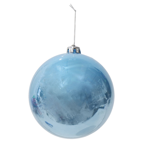 Bauble Pearl Blue 15cm