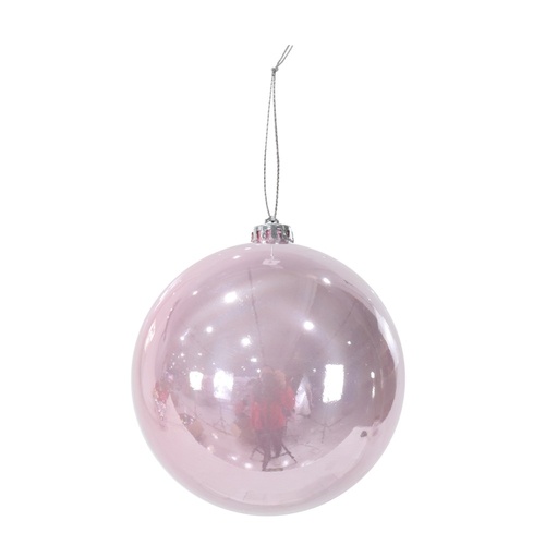 Bauble Pearl Pink 15cm