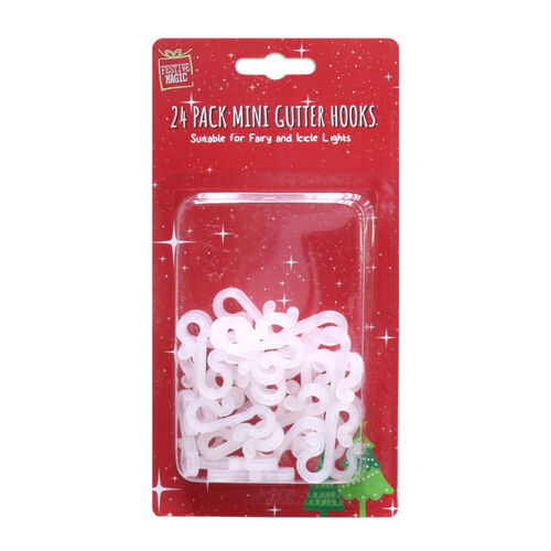 Gutter Hooks 24pk Mini