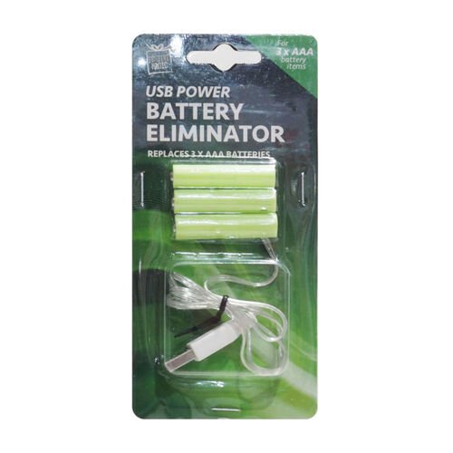 USB Battery Replacer 3 x AAA