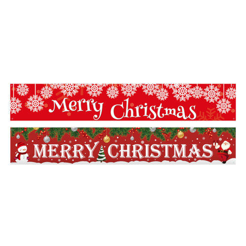 Merry Christmas Yard Banner 1pc 