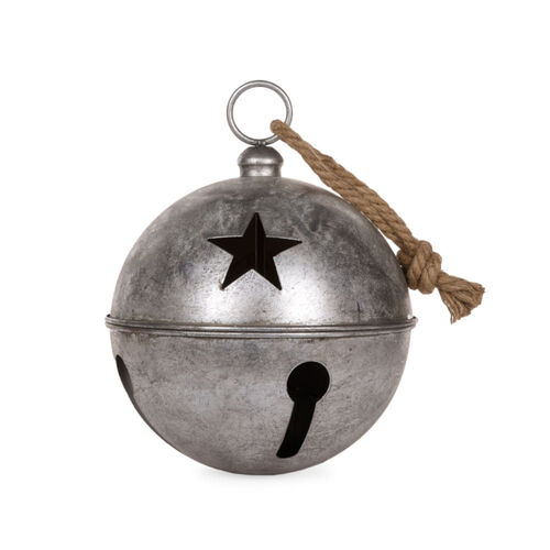 Antique Silver Bell 30cm