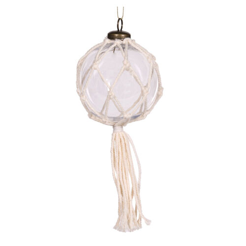 Coastal Buoy Bauble 8cm 8cm