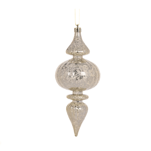 Gold Mercury Bubble Finial 19cm