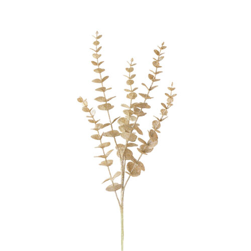 Eucalyptus Spray Champagne 73cm