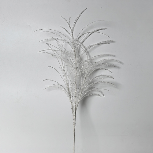 White Glitter Spray 82cm