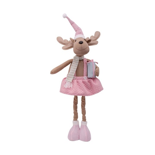 Pastel Mrs Reindeer 82cm