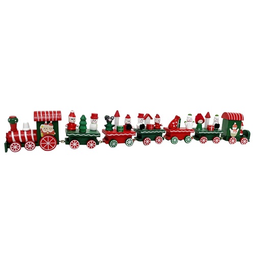 Christmas Train 7 Carriage 42cm