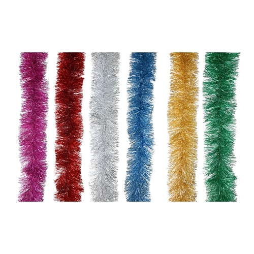 Tinsel Fine Deluxe 6 Asst 2m