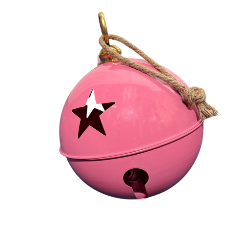 Pink Glossy Bell 30cm