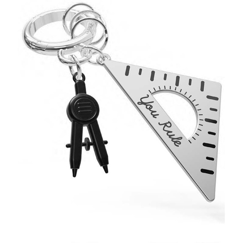Ruler & Nompass Keychain 